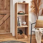 Étagère 3 cases en chêne - bois clairTASSIA