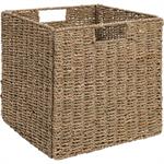 Panier en jonc de mer H30xL30cm - naturelGARLABAN