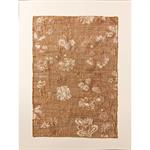 Tapis Romy en jute et coton tissés