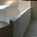 Vue de la mezzanine d'accès aux chambres