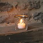 Photophore en verre D6