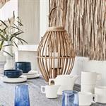 Lanterne en rotin - naturel D34
