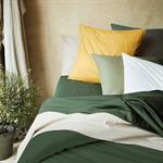 Housse de couette en coton 240x220cm - vert cèdreCALANQUES