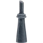 Bougie déco contemporaine H36cm - grisDOLYA