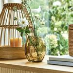 Vase classique en verre - marronVINIEL