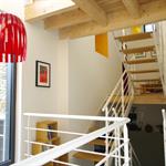 Escalier en bois ajouré