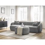 Meuble vasque en bois et pierre de rivière