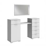 Coiffeuse ENSSE 6 tiroirs blanc