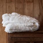 Plaid imitation fourrure - blanc 130x170cmELEC