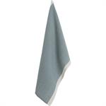 Torchon de cuisine en lin et coton - bleu calaluna 50x70cmSIL
