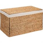 Panier en jacinthe d'eau H40xL70cm - naturelJACINTHE