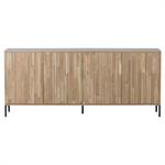 Commode en bois de chêne naturel