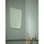 Miroir mural laiton