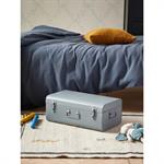 Malle de rangement en métal