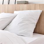 Lot de 2 taies oreiller en coton - blanc 65x65cmCALANQUES