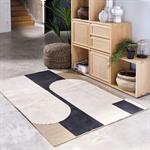 Tapis intérieur et extérieur à motifs géométriques - beige 160x230cmMINORCA