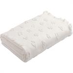 Drap de bain en coton 100x140cm - blancLOUDIA