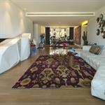 Salon en longueur meublé design