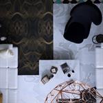 Vue plongeante sur la partie salon