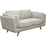 Canapé 2 places fixe en tissu beigeASTORIA