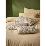 Housse de coussin fleuri indien