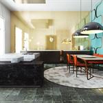 Ilot de cuisine et salle à manger