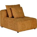 Chauffeuse en tissu Benjo - jaune arganAURORE