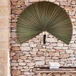 Déco murale éventail en bambou - vert göreme L155cmVRAILLE