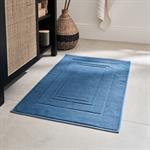 Tapis de bain en coton - bleu figuerolles 60x110cmAZUR