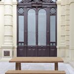 Table et banc en teck massif