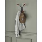 Patère Alice 4 boules en métal et bois