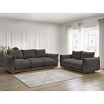 Ensemble canapé droit fixe 3 