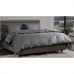 Housse de couette en coton jacquard Home by TEMPUR® Luxe Anthracite 240 x 260 CM