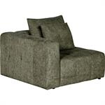 Angle gauche en tissu chenille benjo - vert cèdreAURORE