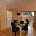 Salon en parquet et lambris