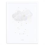 Affiche étoiles 30 x 40 cm