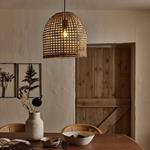 Suspension non électrifiée en rotin D40xH40cm - naturelALASSIO