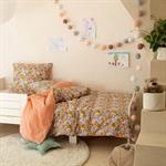 Housse de couette enfant 140x200cm et 1 taie d'oreiller 65x65cm en coton - motifs butine jourBUTINE