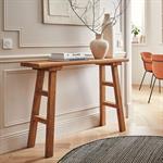 Console en bois recyclé - bois foncé L120xl30xH80cmISOLA