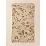 Tapis Romy en jute et coton tissés