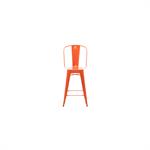 Tabouret H65 Grand Dossier corail