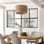 Suspension non électrifiée en rotin D50cm - naturelNONZA