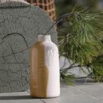 Vase classique en faïence à motif abstrait H17