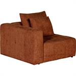 Angle gauche en tissu chenille benjo - brun rustrelAURORE