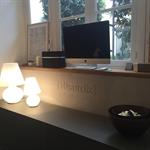 Habillage d’un mur bas en pose horizontal en Panbeton®