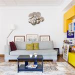 Vue générale du salon