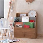 Range-livres enfant 3 compartiments en bois - bois clairCAZ