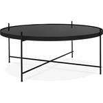 Table basse Verre Noir