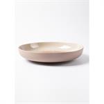 Set 6 assiettes creuses grès émaillé