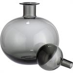 Bouteille déco en verre H28